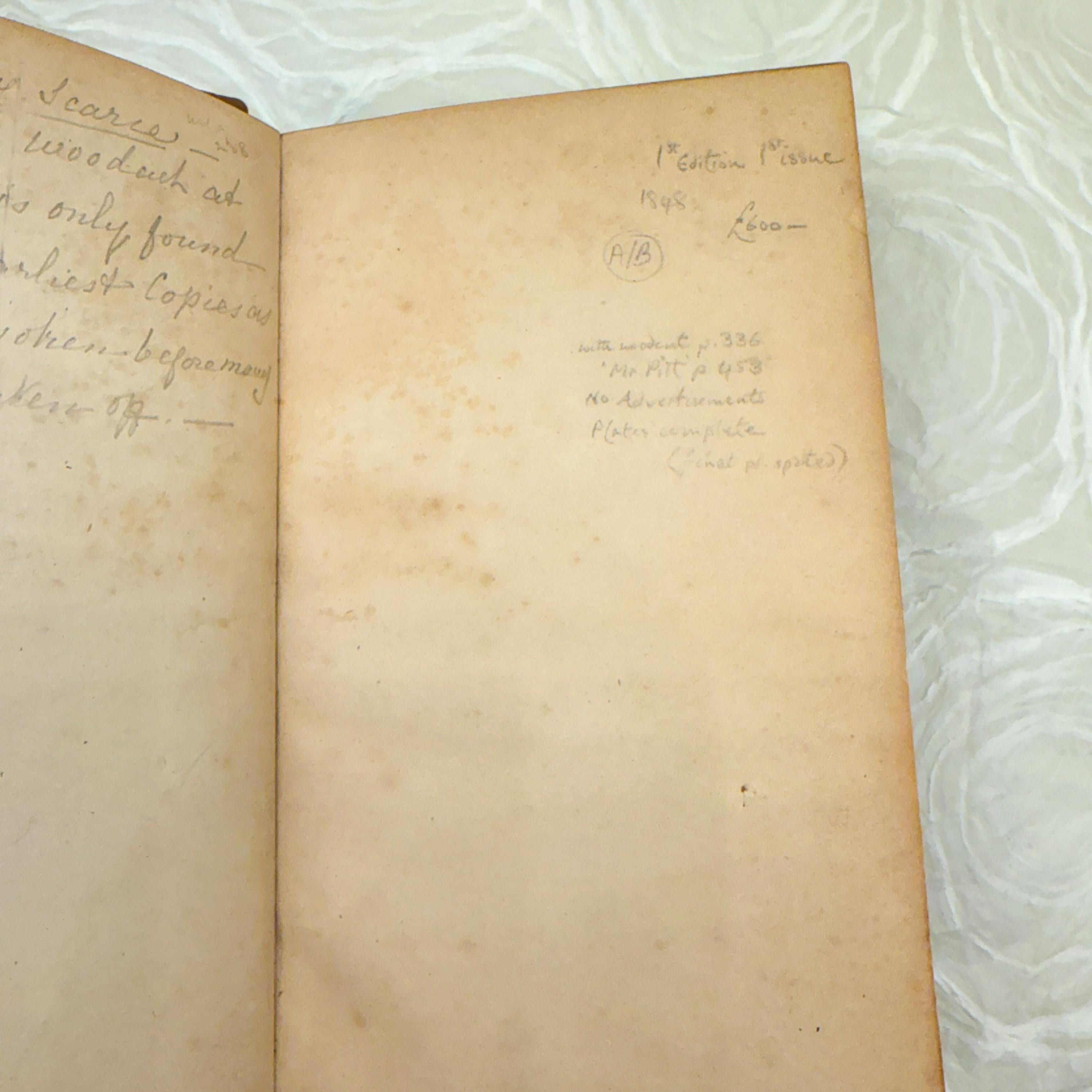Vanity Fair 1st Edition, U.K. In Excellent Condition For Sale In Southbury, CT
