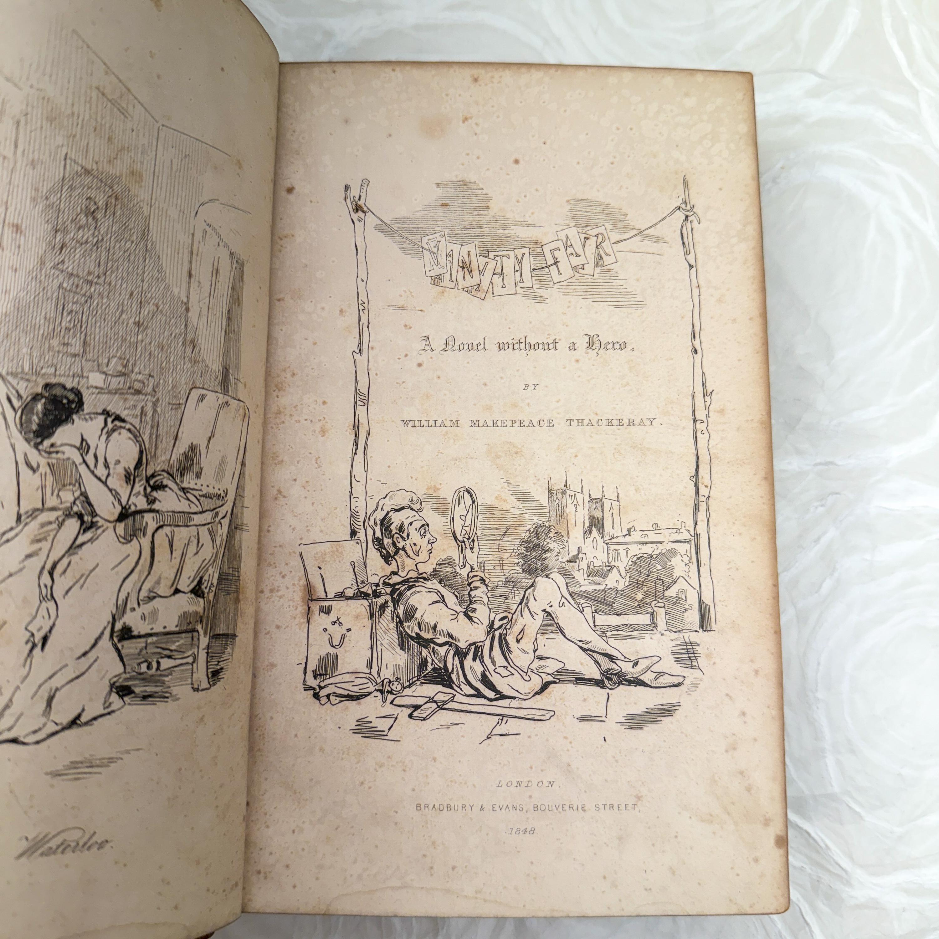 19th Century Vanity Fair 1st Edition, U.K. For Sale