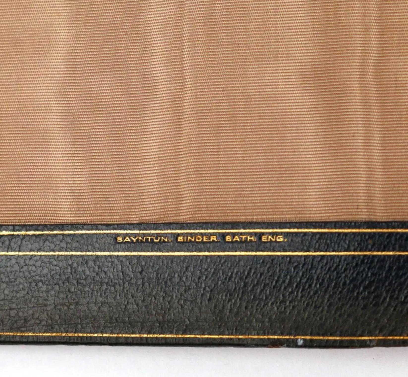 English Vanity Fair by Wm.Thackeray, Cosway Style Binding, First Edition, First Issue For Sale