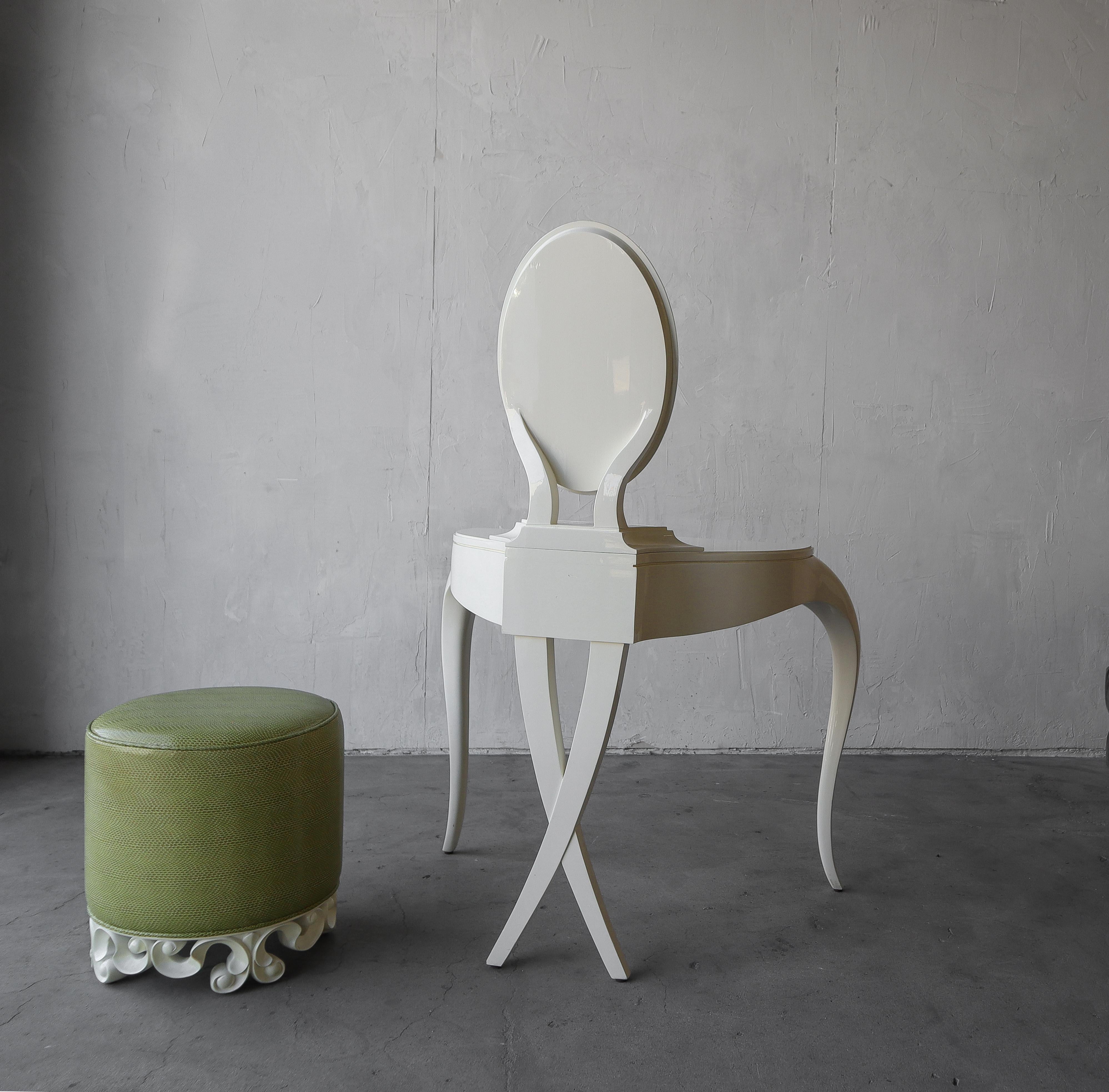 Contemporary Vanity Fair Dressing Table by Christopher Guy