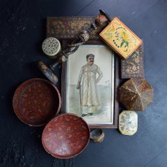 Vanity Fair Framed Signed Print from Gaekwar Baroda, circa 1901