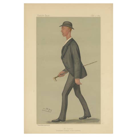 Vanity Fair Print 'H. Searle' Professional Champion Sculler of the World – 1889