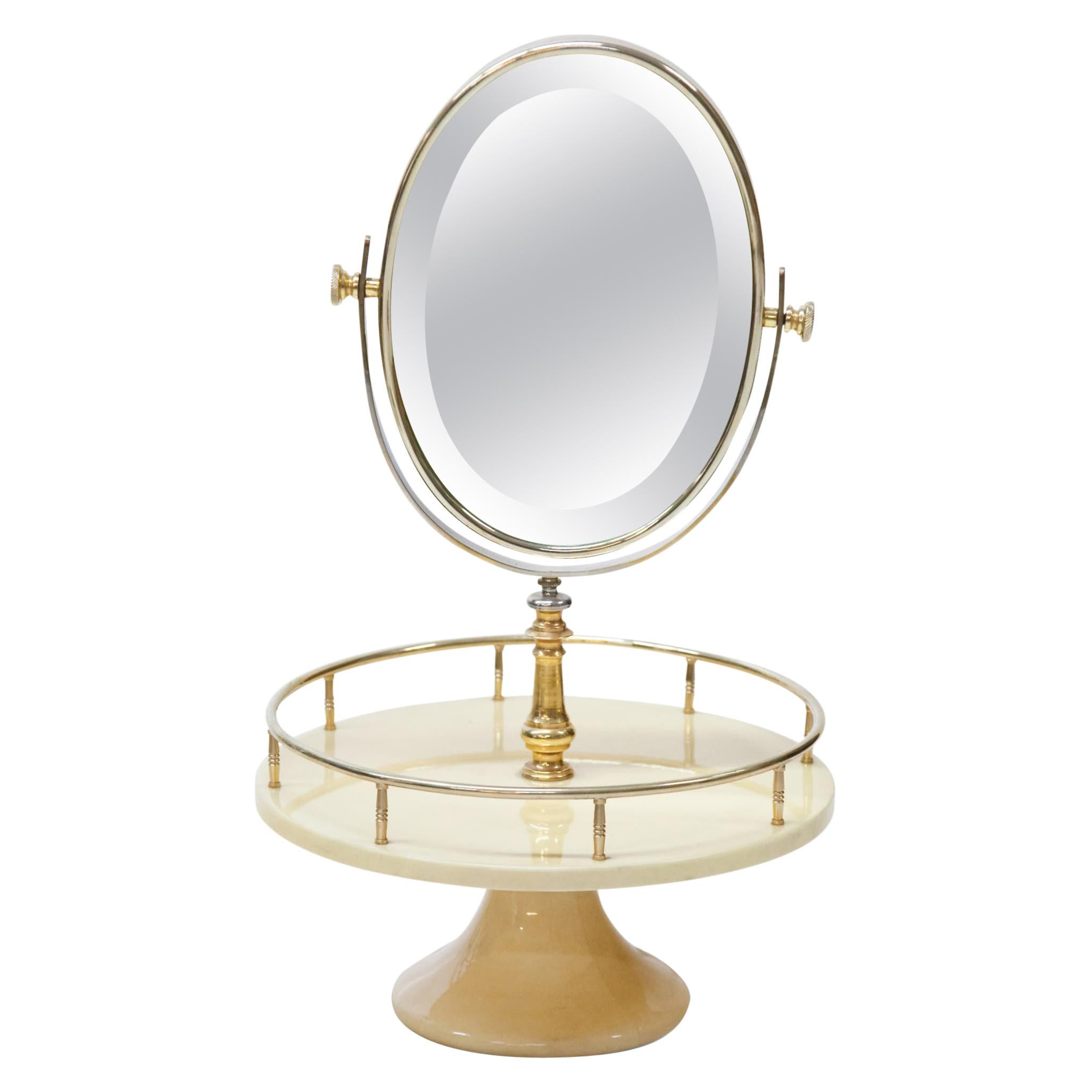 Vanity Mirror by Aldo Tura, Italy, 1960s