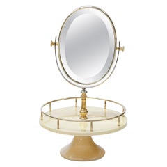 Retro Vanity Mirror by Aldo Tura, Italy, 1960s