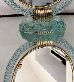 Miroir de courtoisie Murano Barovier&Toso 1950s