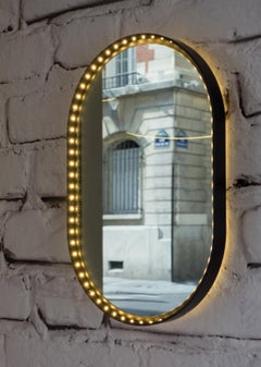 Vanity Oval Wandspiegel von Le Deun Luminaires