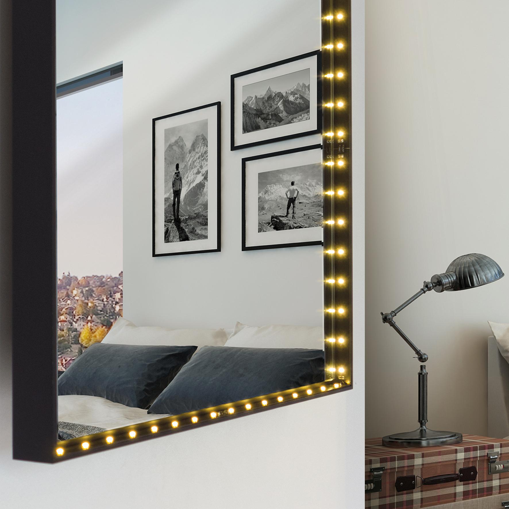Miroir mural ovale Vanity par Le Deun Luminaires en vente 1