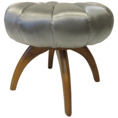 Vintage Vanity Pouffe / Stool by Heywood Wakefield for the Kohinoor Collection