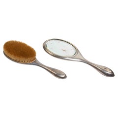 Vanity Set (Mirror and Brush), 1950s