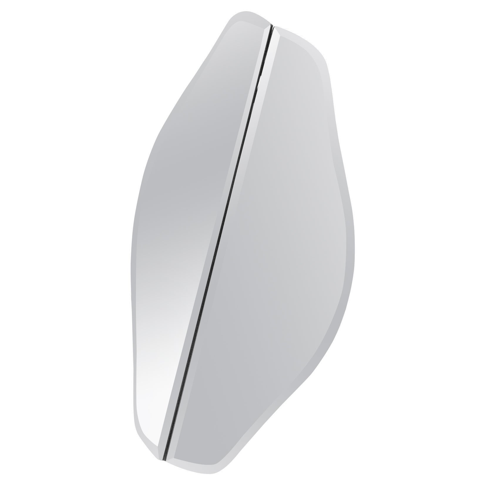 Vanity Small Foldable Wall Mirror by Memoir Essence For Sale