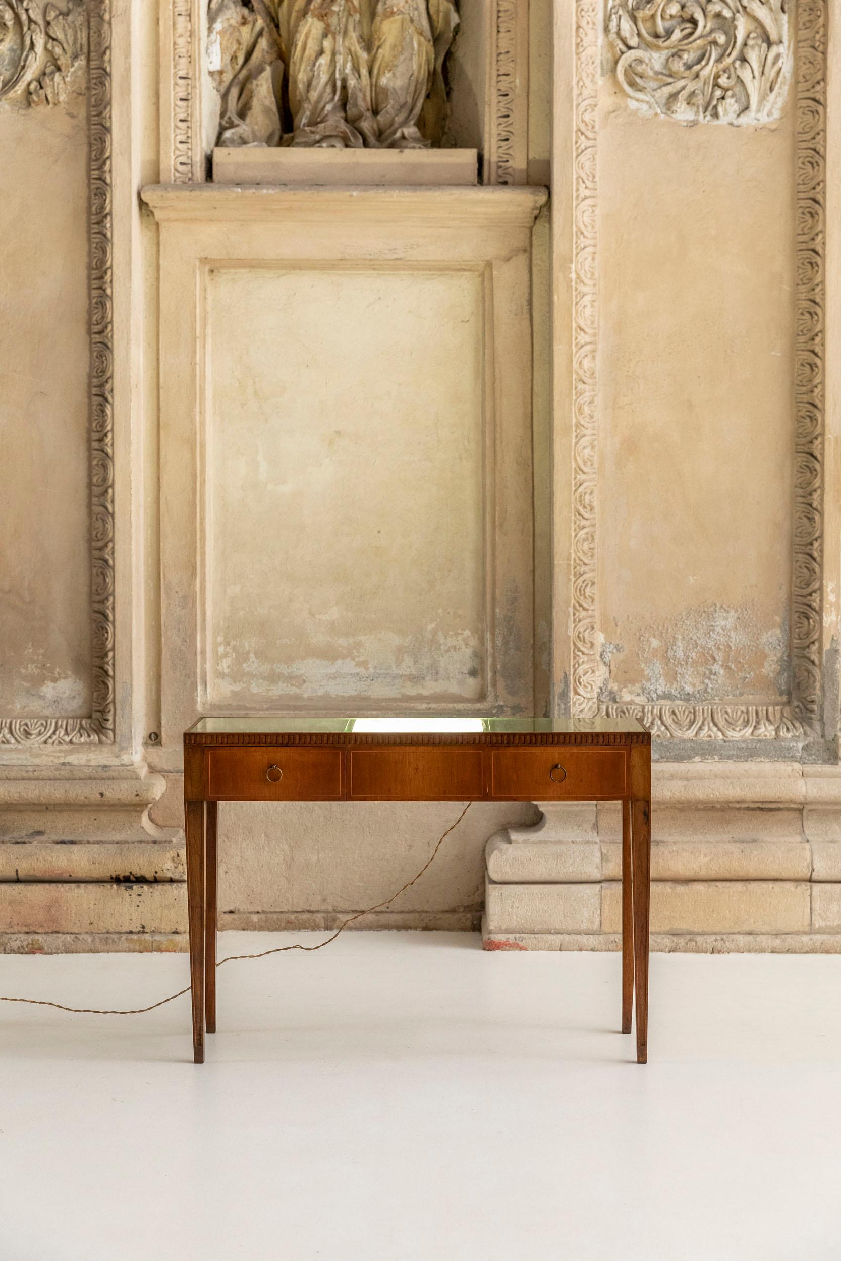 Mid-Century Modern Vanity Table Attributed to Paolo Buffa