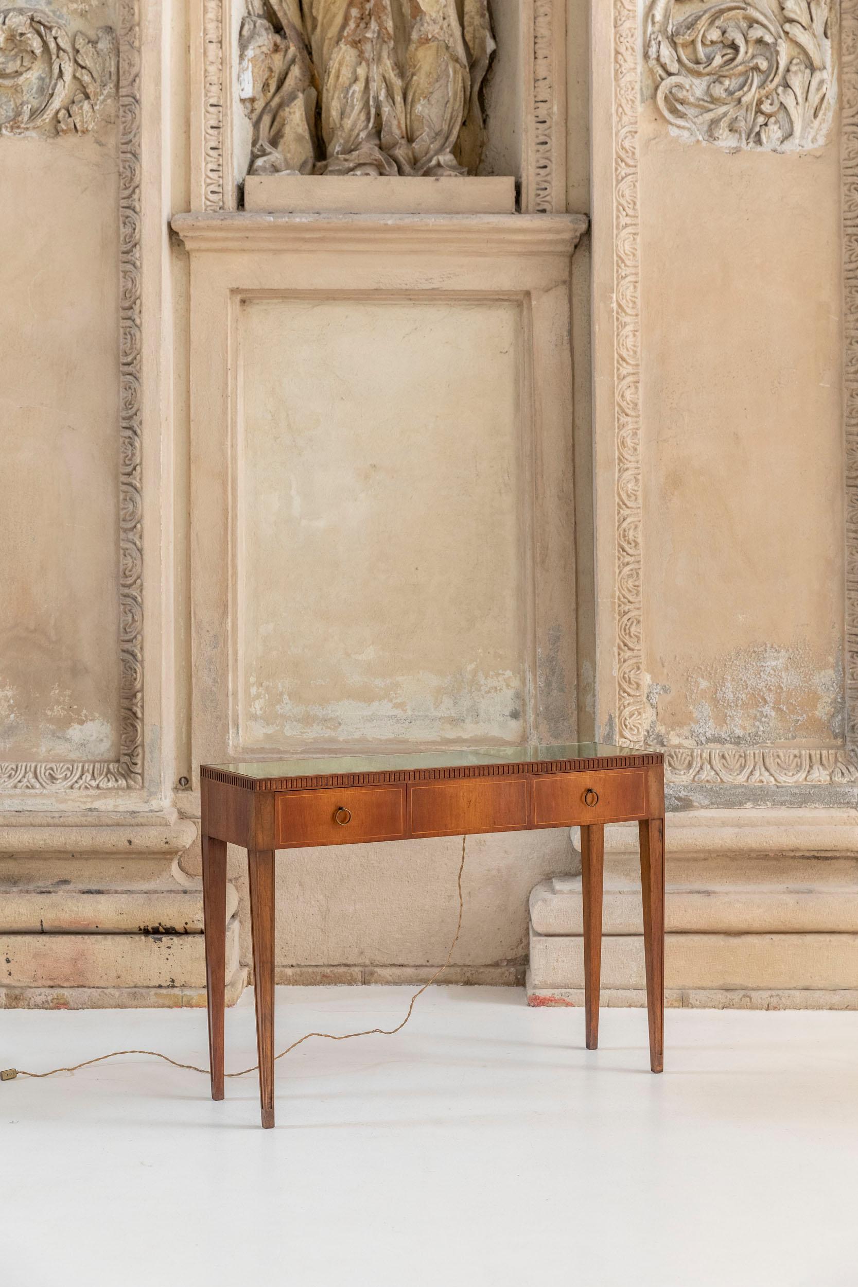 Mid-20th Century Vanity Table Attributed to Paolo Buffa