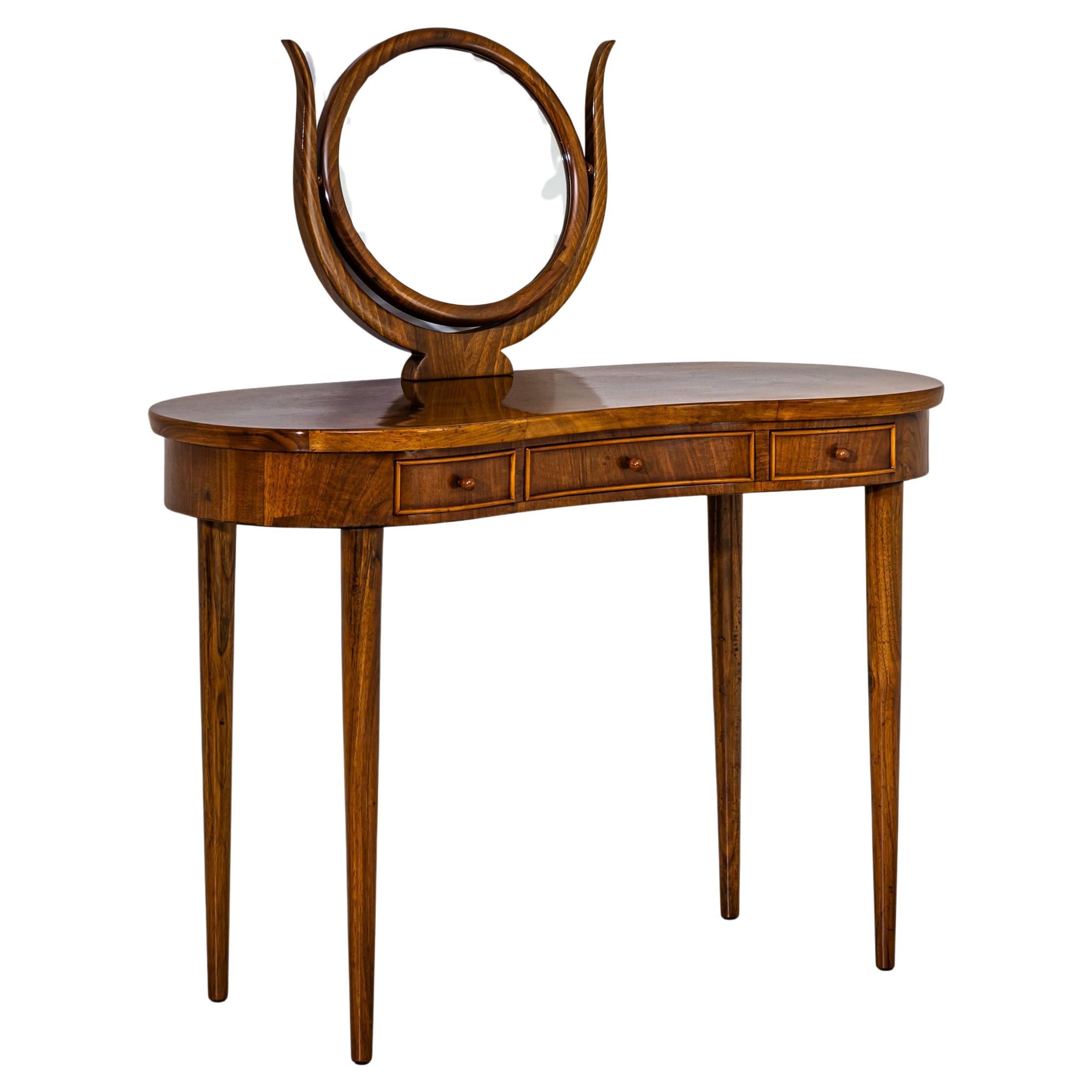 Vanity Table, attributed to Paolo Buffa, Italy, Mid-20th Century