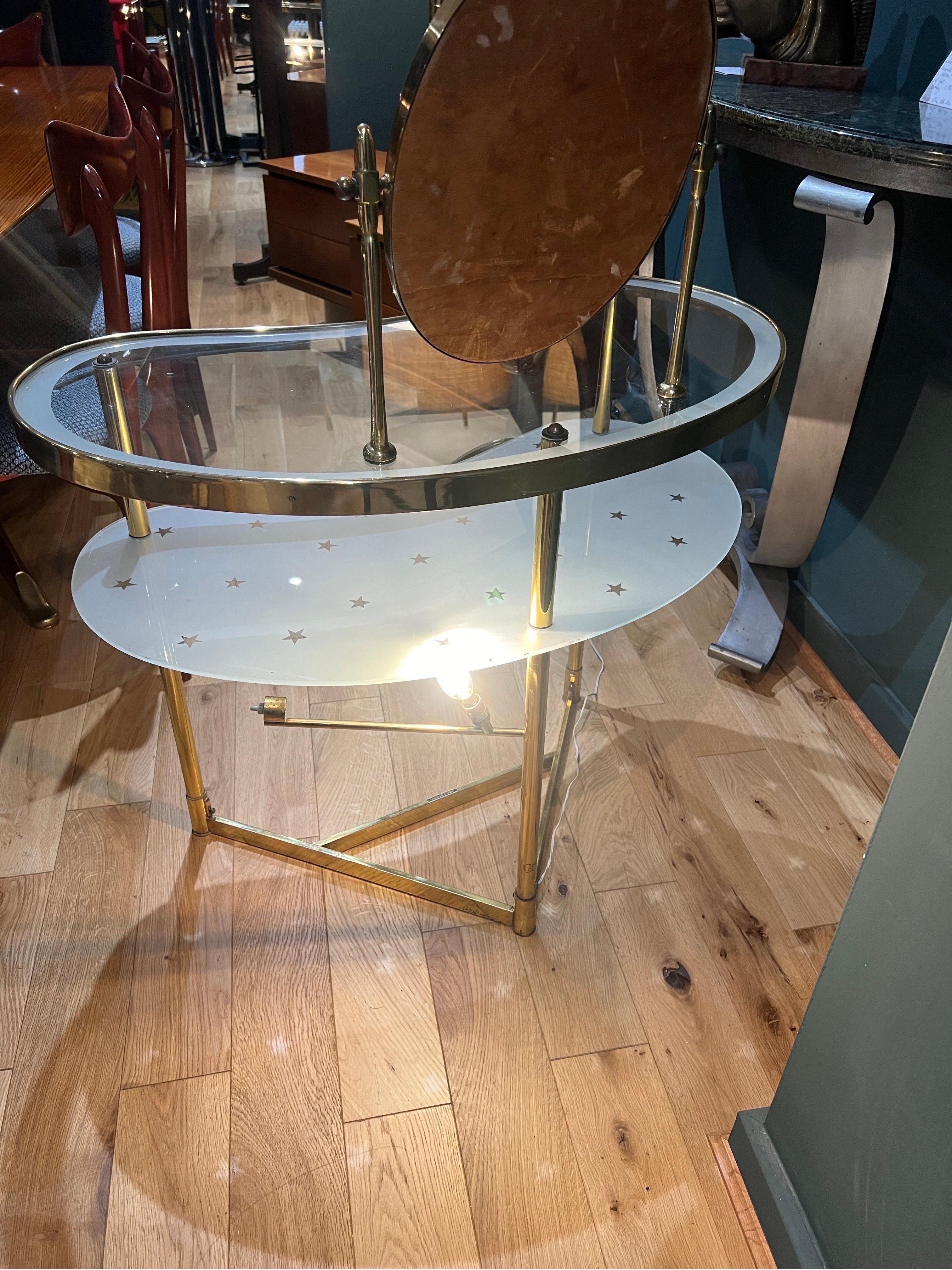 20th Century Vanity table by Luigi Brusotti For Sale