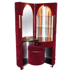 Vanity Table by Luigi Masssoni for Poltrona Frau, Italy, 1970s