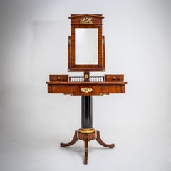 Vanity Table in Mahogany, Probably Denmark, circa 1830