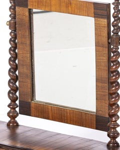 Vanity unit in mahogany wood - 19th century