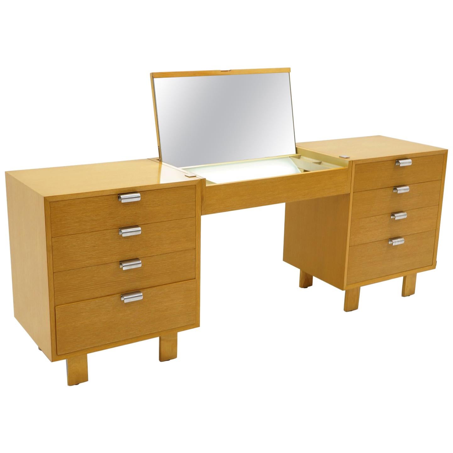 Vanity with Two Four-Drawer Chests by George Nelson for Herman Miller