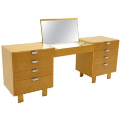 Vanity with Two Four-Drawer Chests by George Nelson for Herman Miller