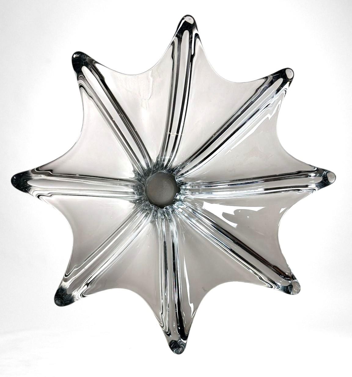 Vannes-le-Châtel, Centrotavola in cristallo di piombo delle Cristallerie francesi in vendita 2