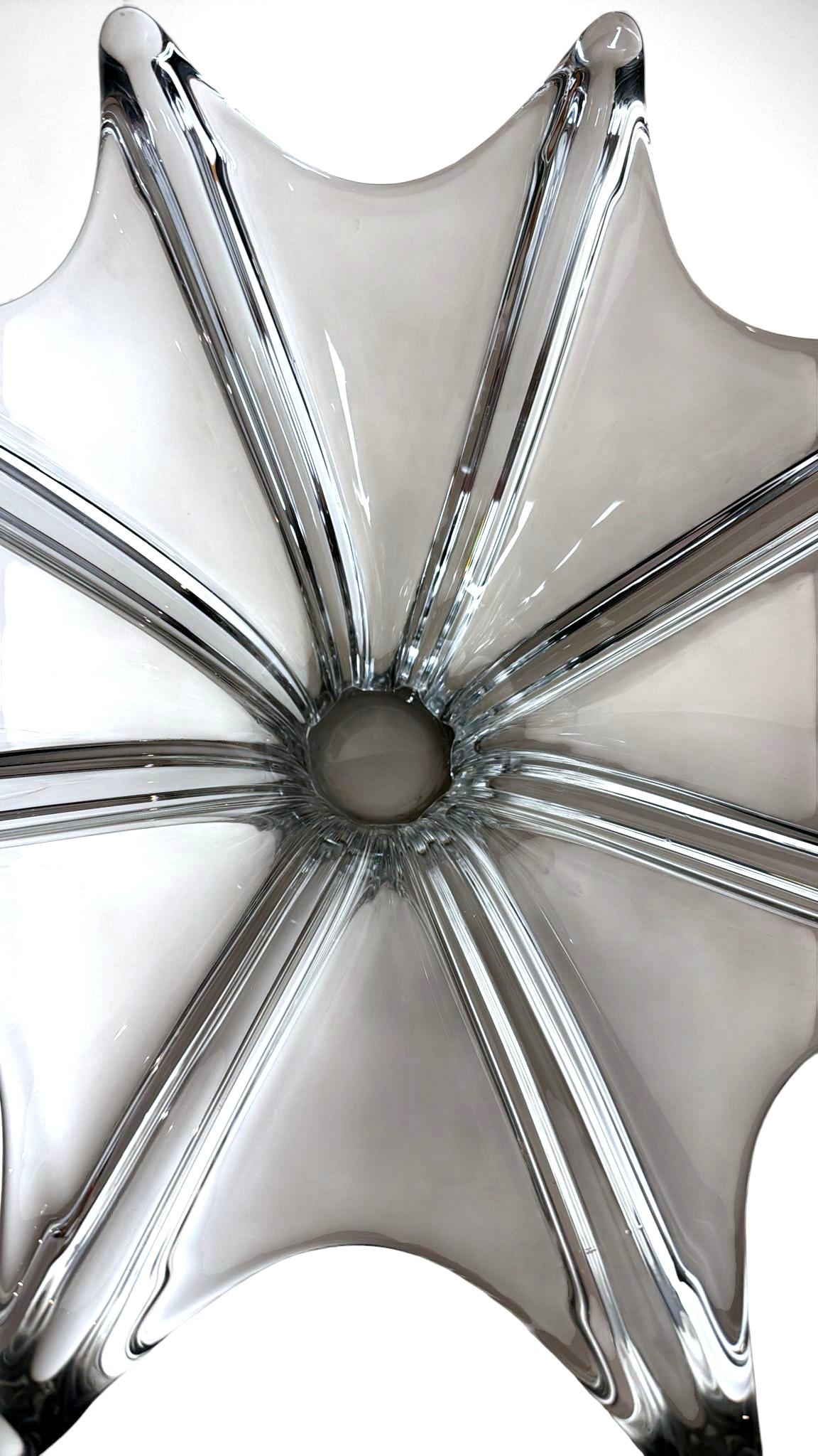 Vannes-le-Châtel, Centrotavola in cristallo di piombo delle Cristallerie francesi in vendita 4