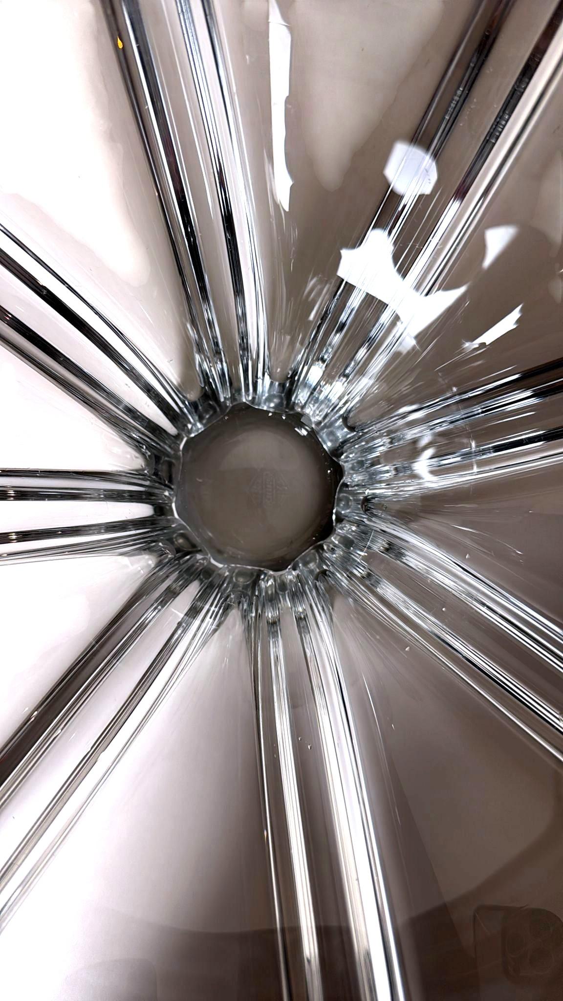 Vannes-le-Châtel, Centrotavola in cristallo di piombo delle Cristallerie francesi in vendita 7