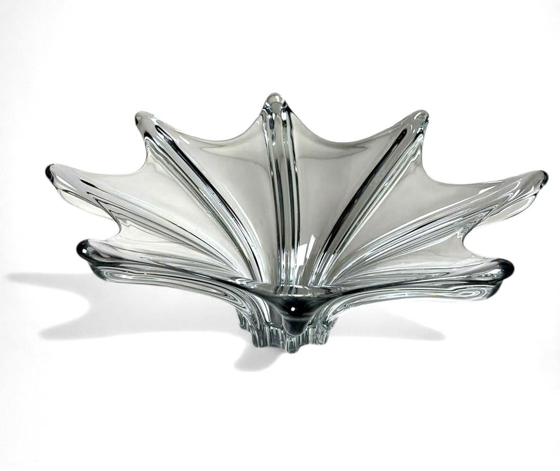 Francese Vannes-le-Châtel, Centrotavola in cristallo di piombo delle Cristallerie francesi in vendita