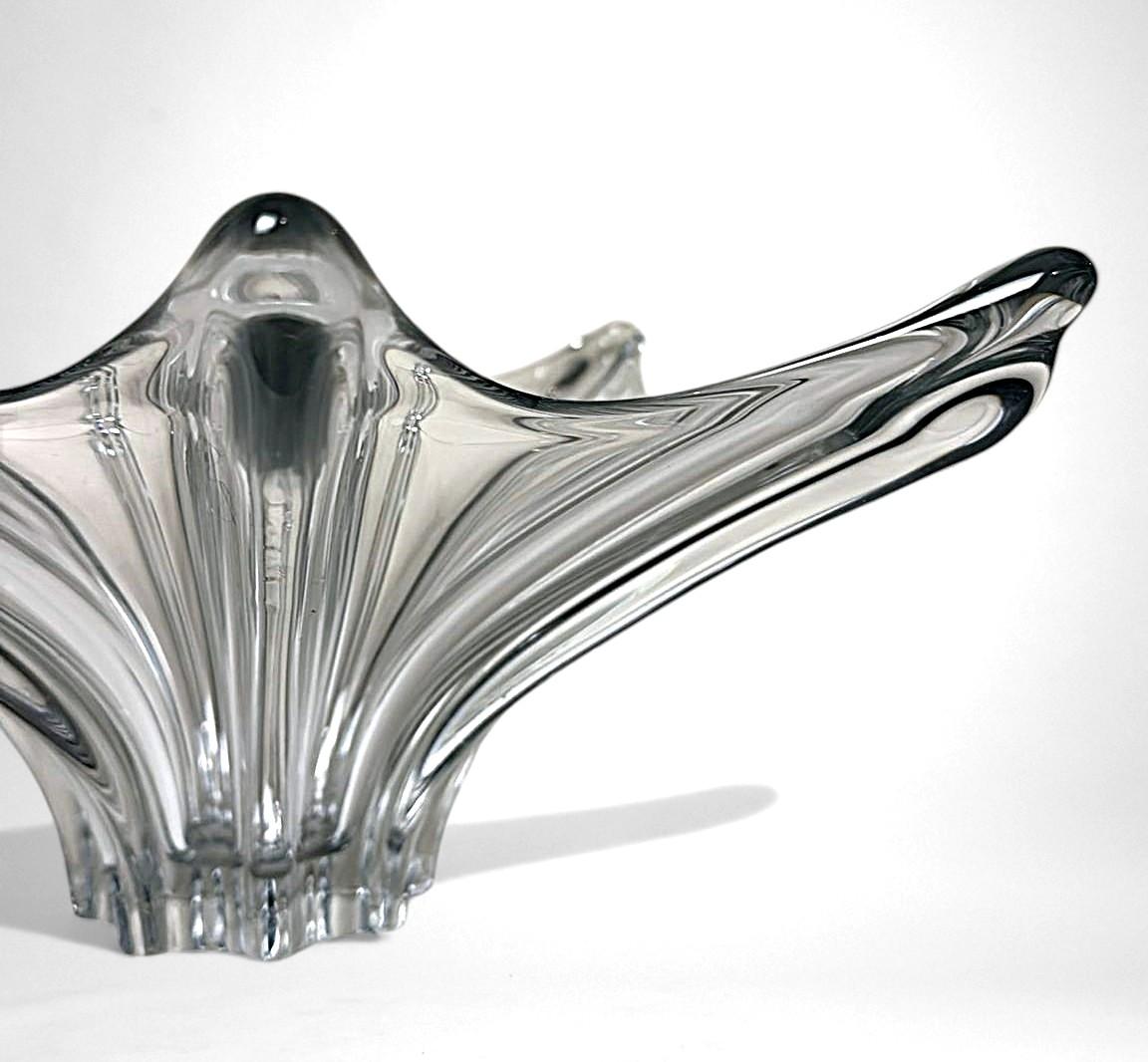 Cristallo Vannes-le-Châtel, Centrotavola in cristallo di piombo delle Cristallerie francesi in vendita