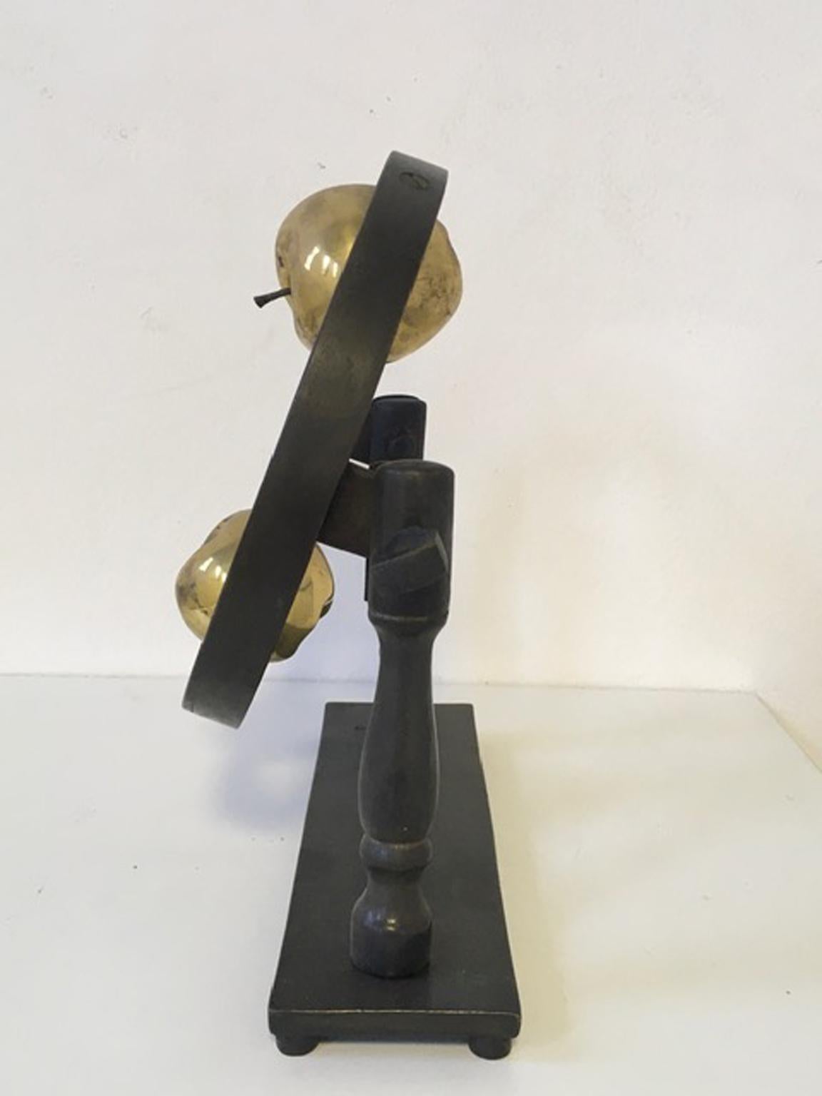 Italy 1980 Post-Modern Bronze Abstract  Sculpture Vanni Viviani For Sale 4