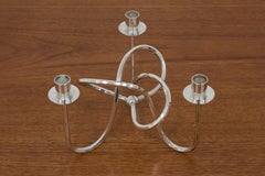 Chandeliers argentés "Vänskapsknuten" de Josef Frank, Svenskt Tenn