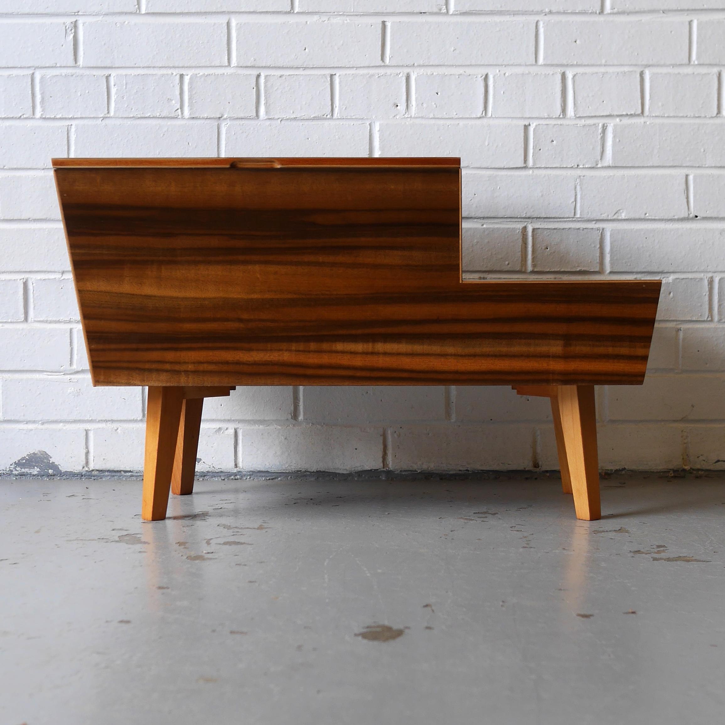 Vanson Workbox or Side Table by Peter Hayward for Vanson, circa 1957 4