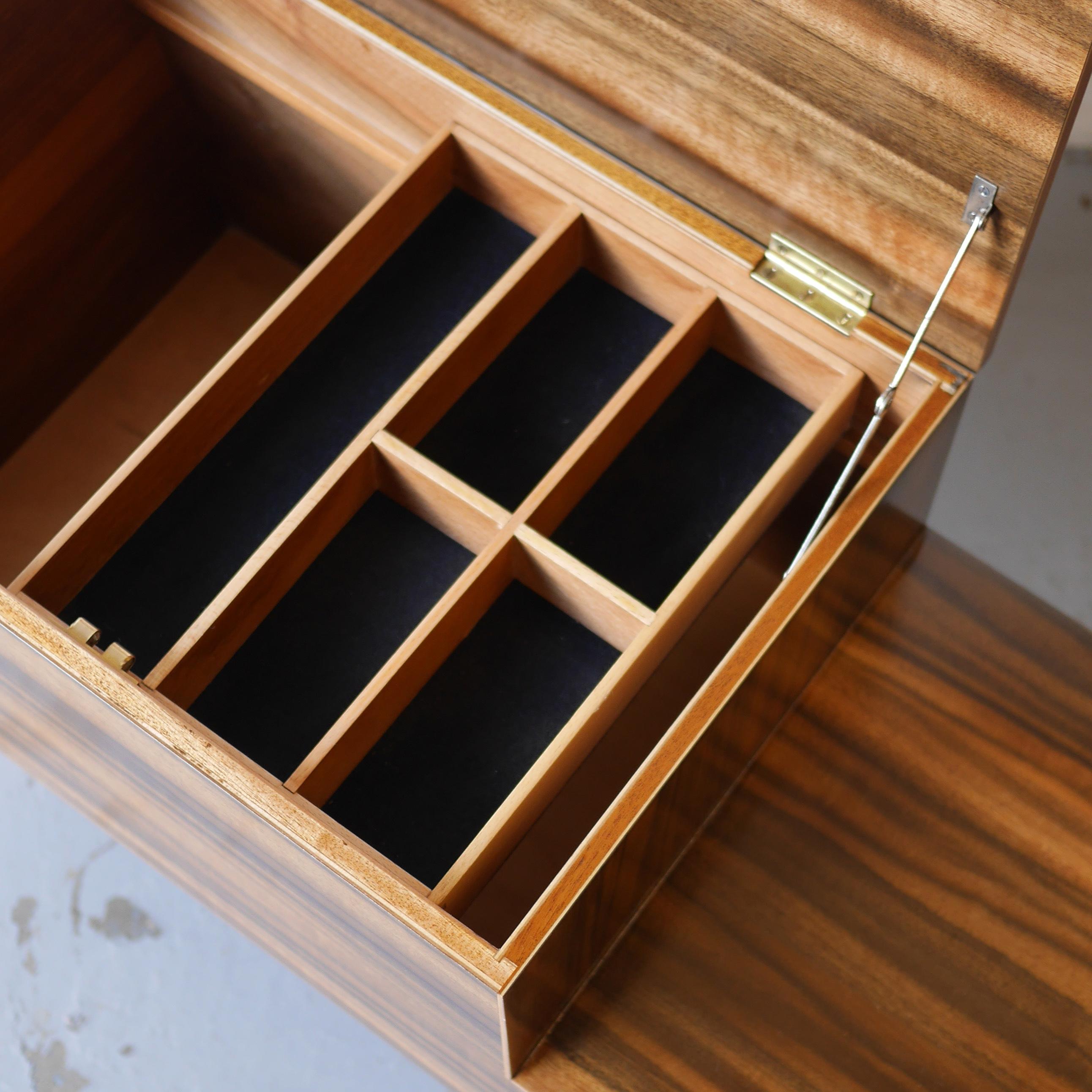 British Vanson Workbox or Side Table by Peter Hayward for Vanson, circa 1957