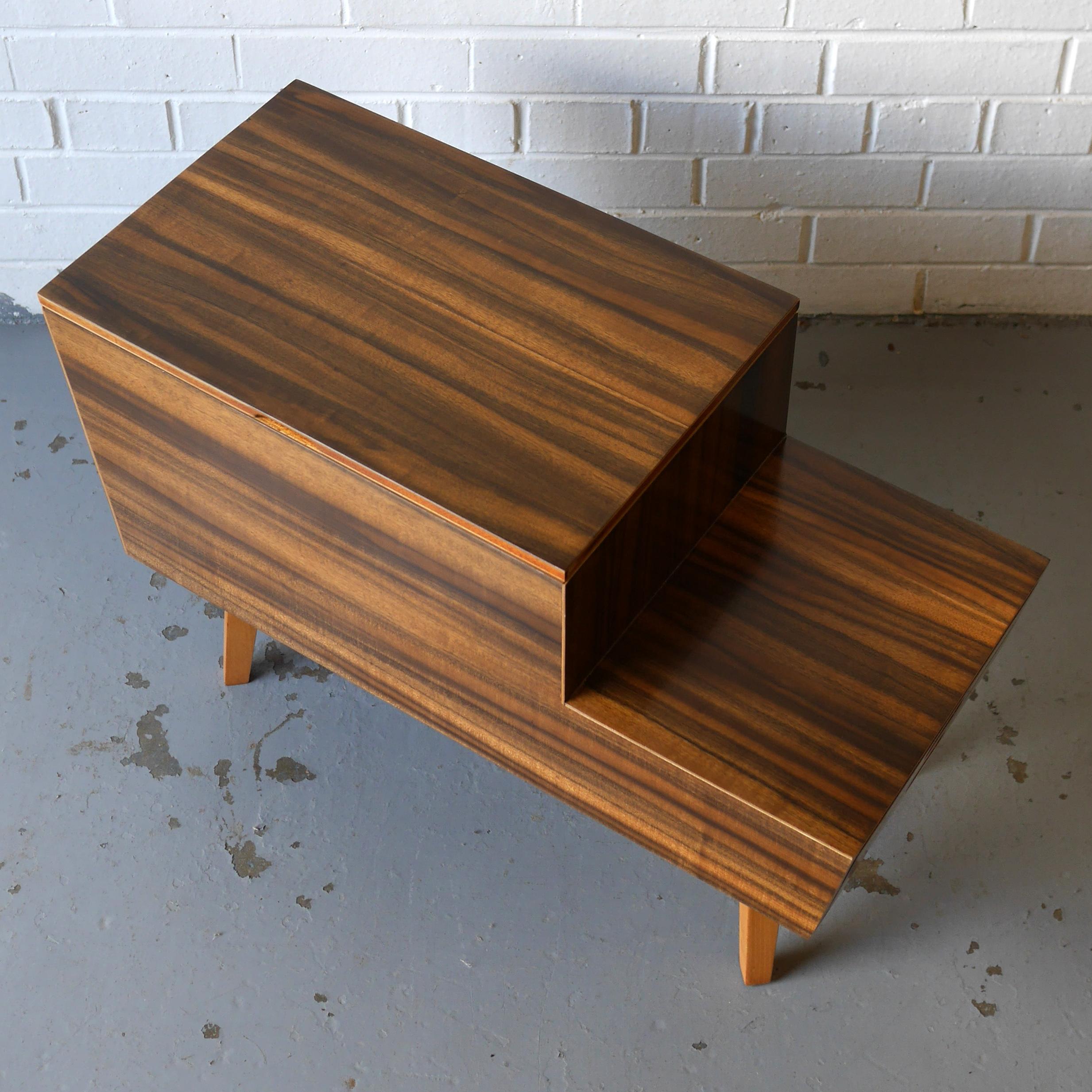 Mid-20th Century Vanson Workbox or Side Table by Peter Hayward for Vanson, circa 1957