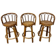 Tabourets Mid-Century Modern
