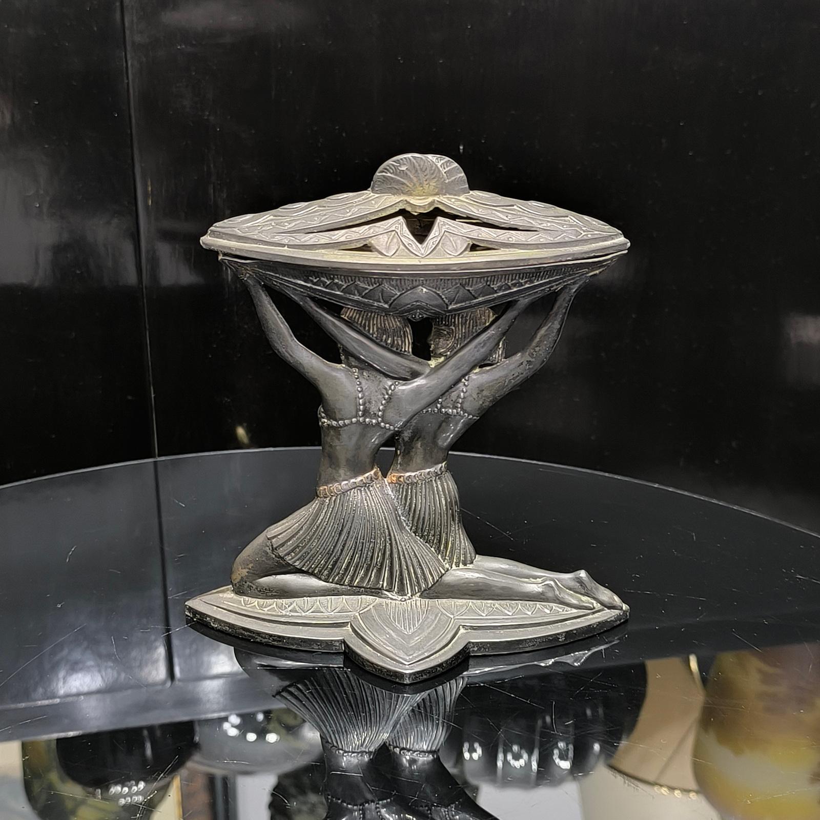 Calco Bruciaincenso Art Deco francese Vantines in vendita