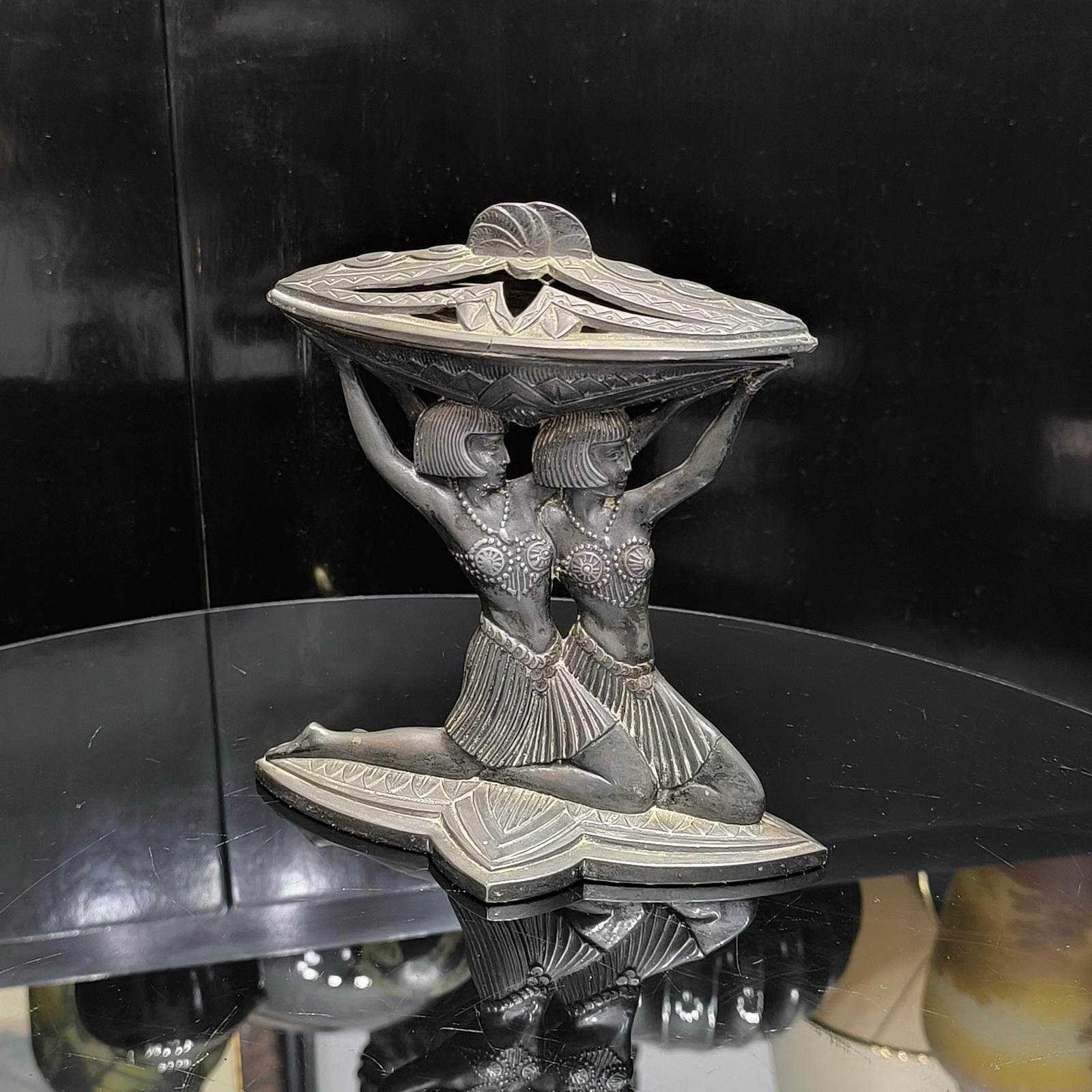 Metà XX secolo Bruciaincenso Art Deco francese Vantines in vendita