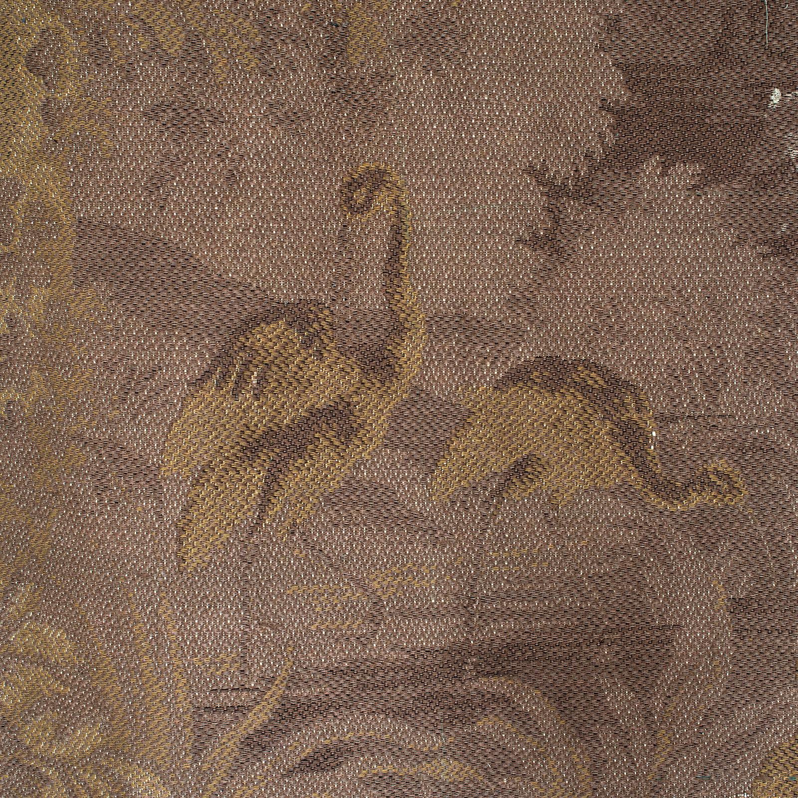 vAntique Verdure Tapestry, Continental, Textile, Wall, Decorative, Victorian 3