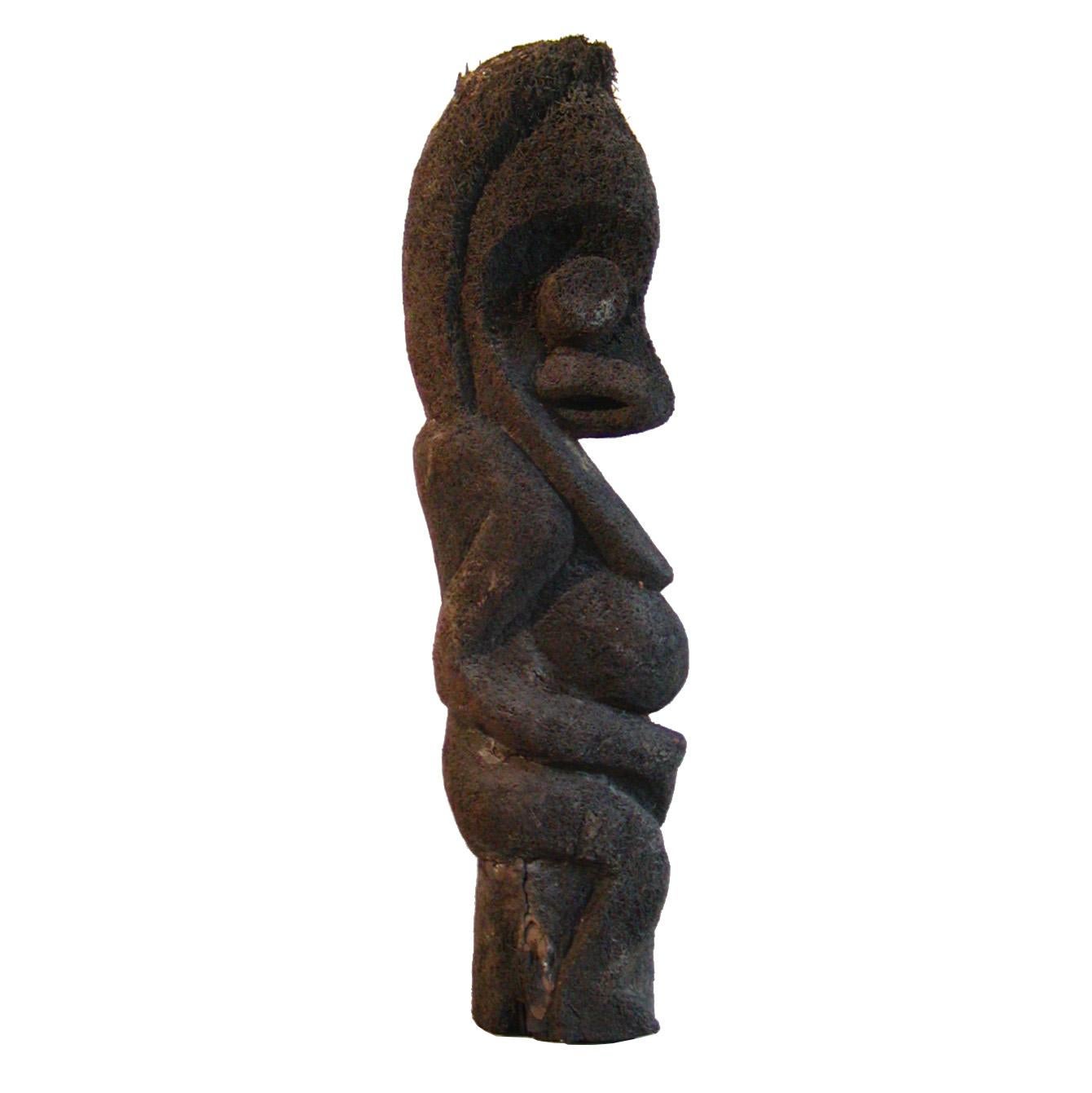 Vanuatu Fernwood Grade Ritual Figure, Ambrym Island In Good Condition For Sale In Point Richmond, CA