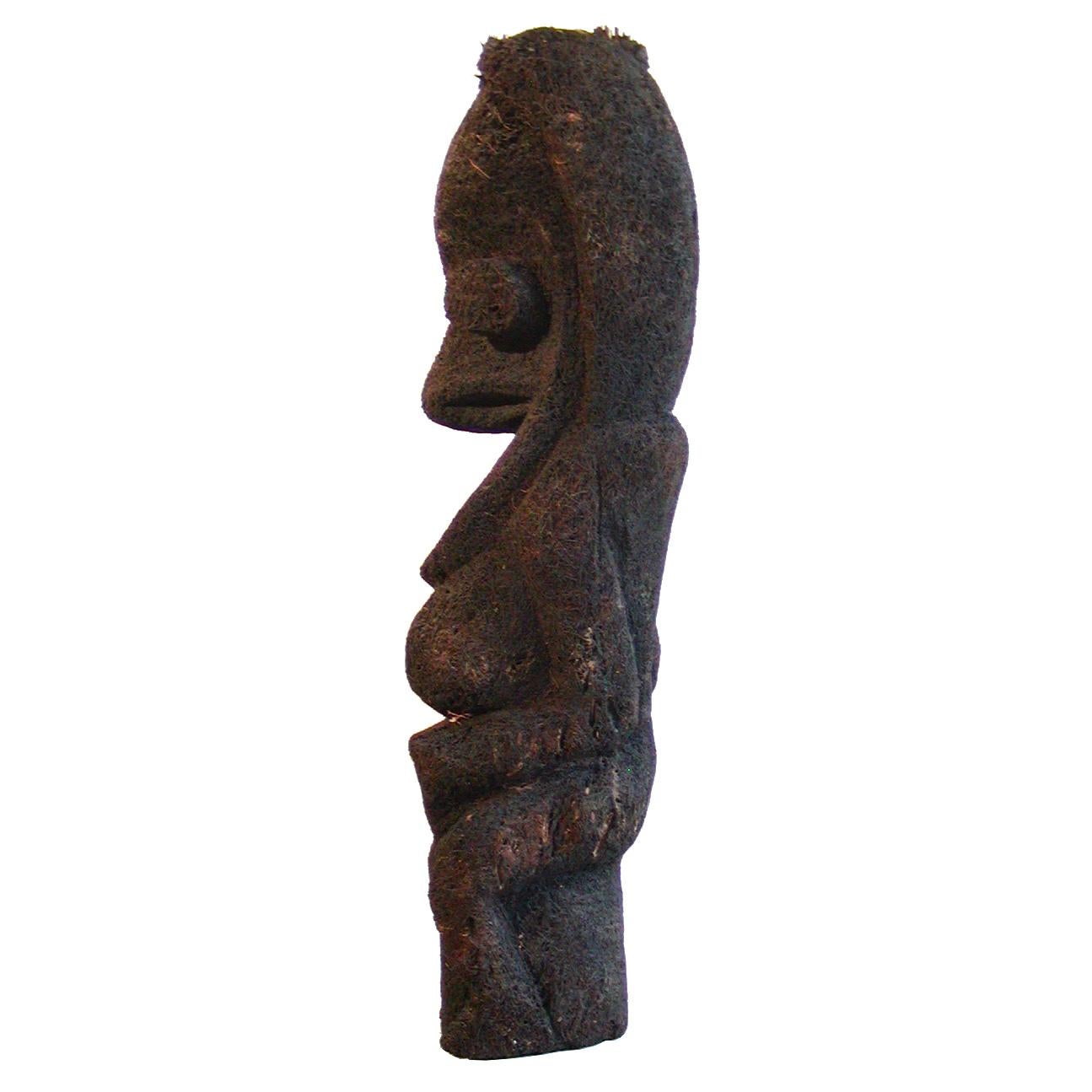 Organic Material Vanuatu Fernwood Grade Ritual Figure, Ambrym Island For Sale