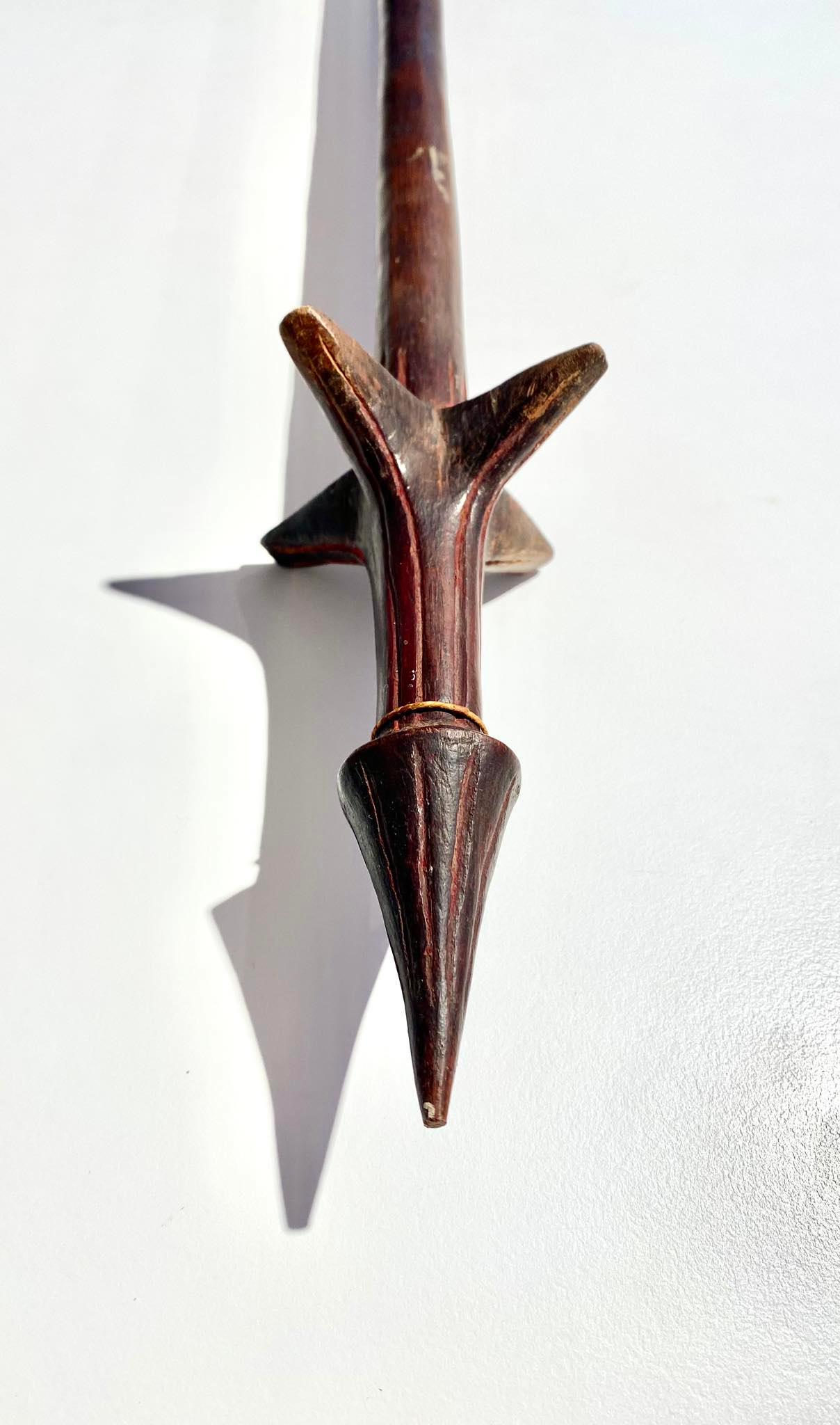19th Century Vanuatu War club pierces sternum Vanuatu/New Hebrides - Oceanic Art - Melanesia For Sale