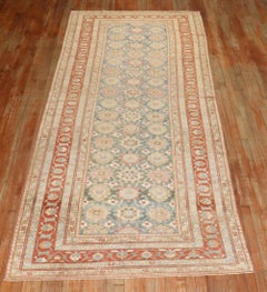 Varamin Wide Antique Persian Runner