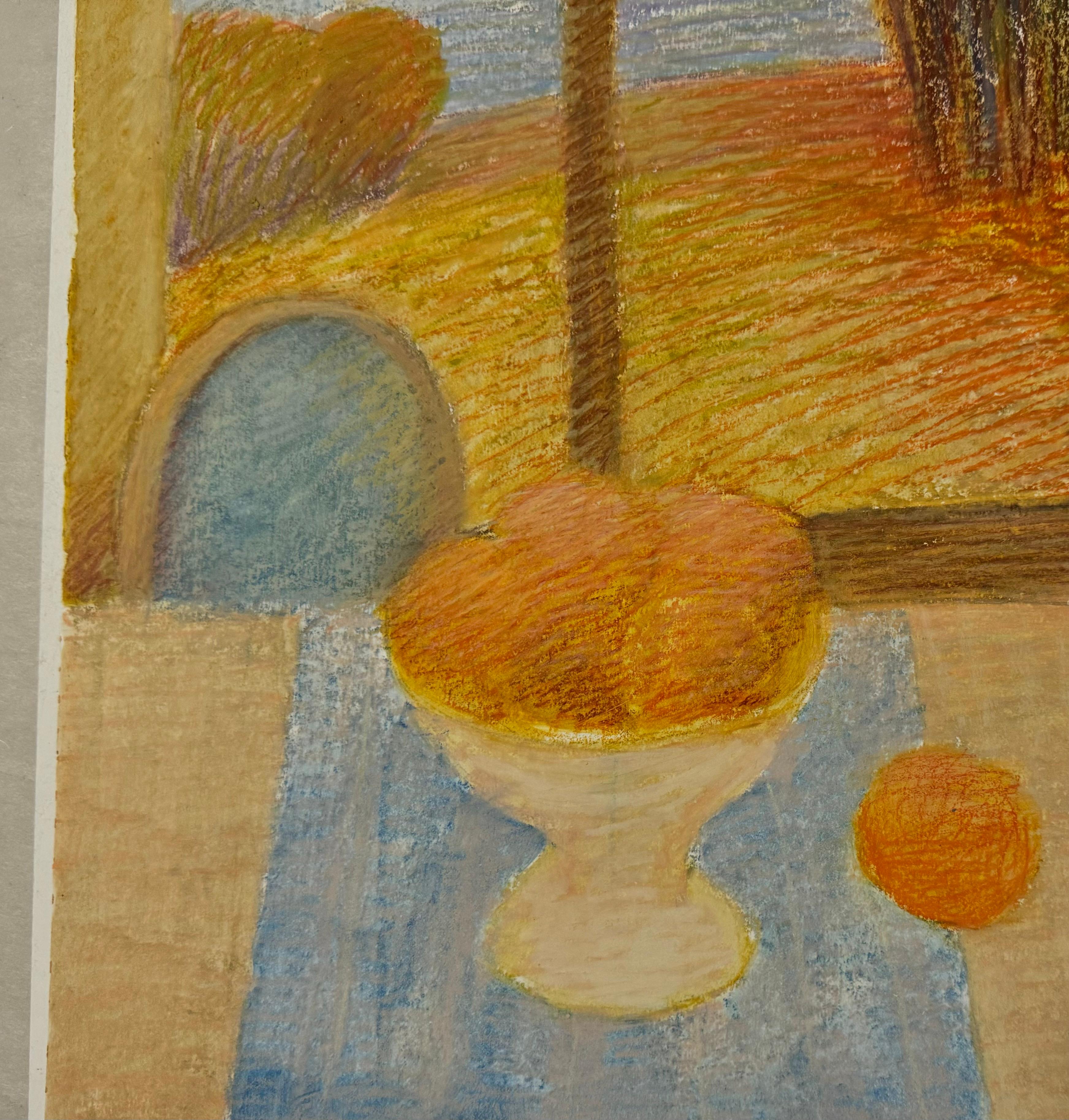 The still life with oranges (Braun), Still-Life Painting, von Vardanyan Anait