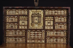 Vargueno or Bargueno, Late-16th-Early-17th Century, Spanish Renaissance, Walnut