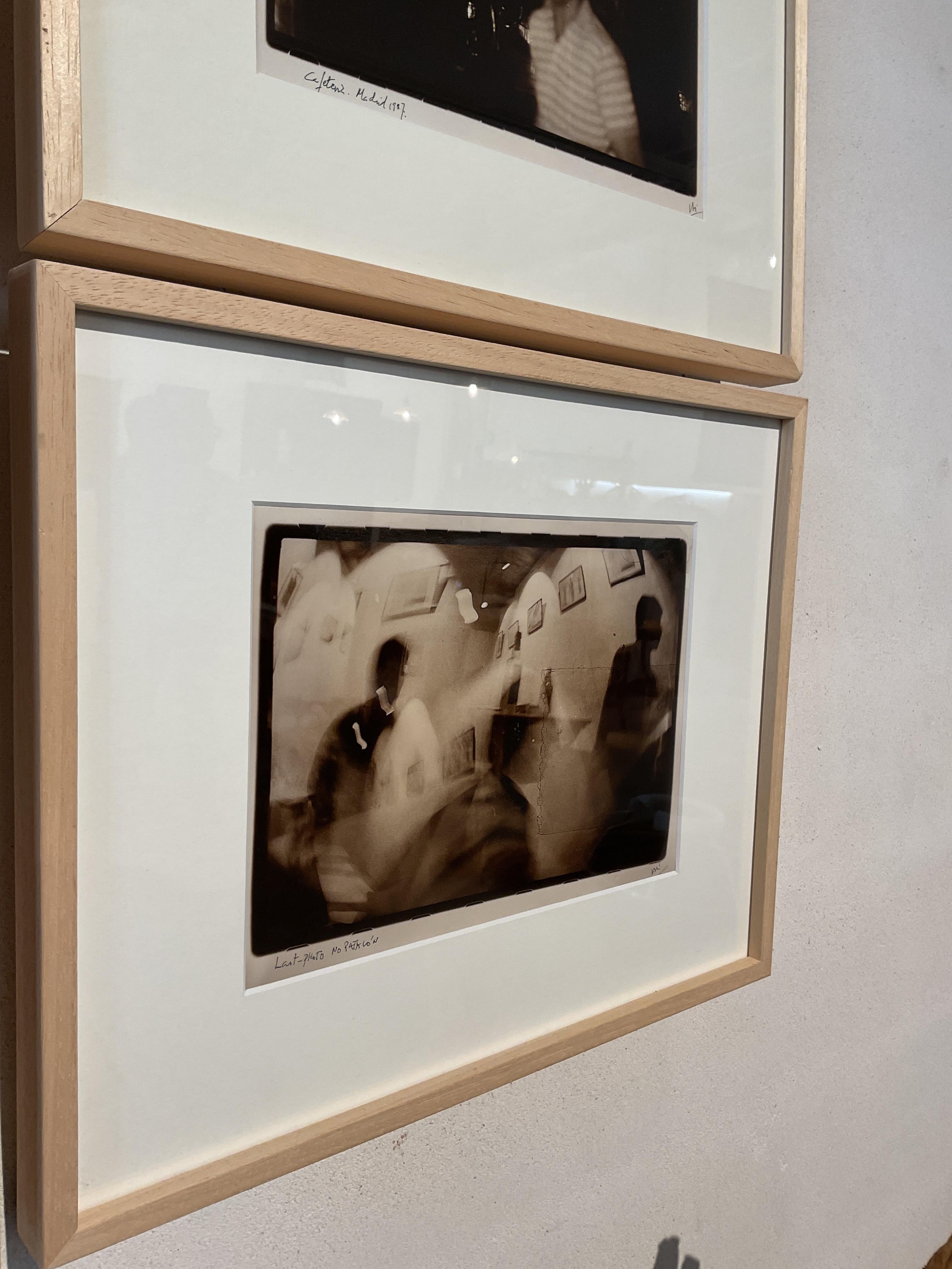 Photographie ancienne, gélatine au bromure d'argent, unique, café multiexposition en vente 3