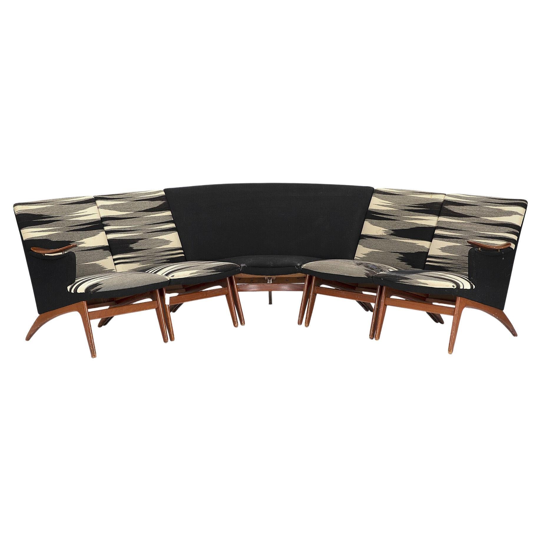 Fünfteiliges Sofa „Varia“ von Gerhard Berg