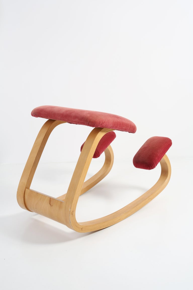 Norwegian Variable Balans Peter Opsvik Kneeling Ergonomic Chair, Varier, 1970s, Norway For Sale