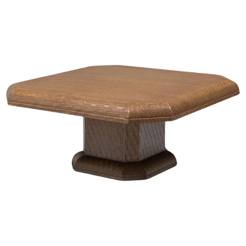 Variable Height Textured Occasional Table