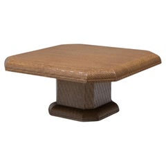 Retro Variable Height Textured Occasional Table