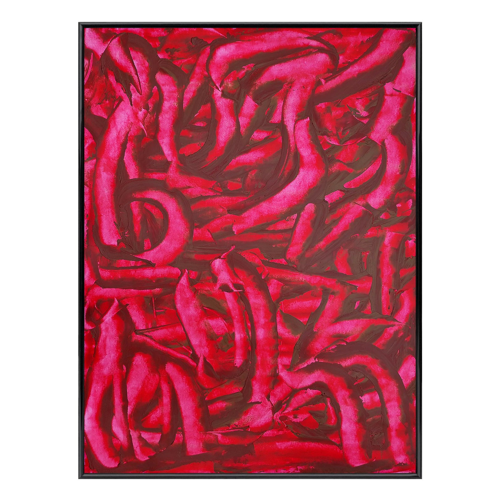 « Variation (1119-12) », peinture abstraite de Pascal et Annie LENIAU, artistes français