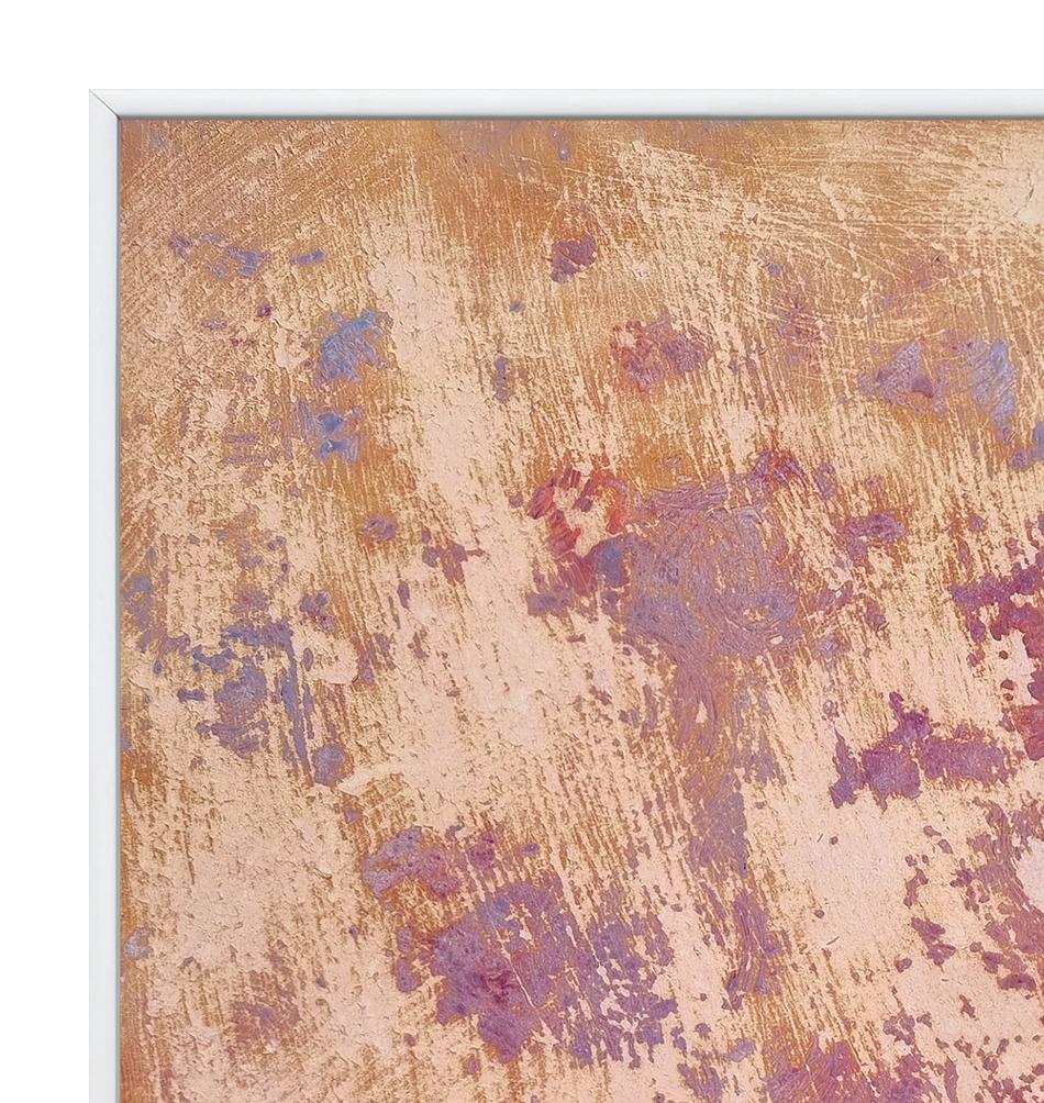 Abstraktes Gemälde „Variation“ von Pascal & Annie Leniau, französische Künstler (Gemalt) im Angebot